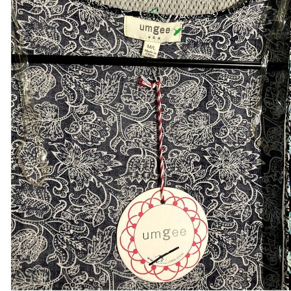 Umgee Open Front Cardigan Women's Medium/Large Floral Boho Lightweight - Picture 4 of 9